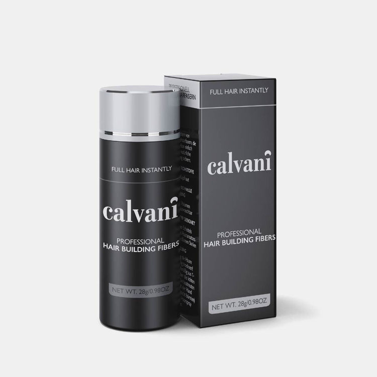 Ίνες Πύκνωσης Mαλλιών Calvani Μαύρο 28gr