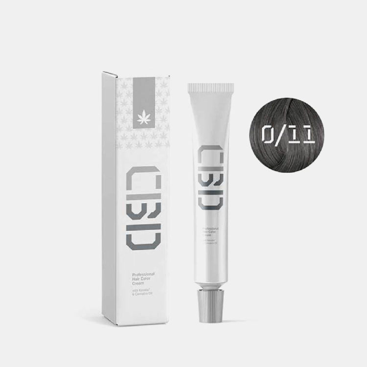 CI3D 3D Professional Hair Color 0/11 Ash/Σαντρέ 90ml