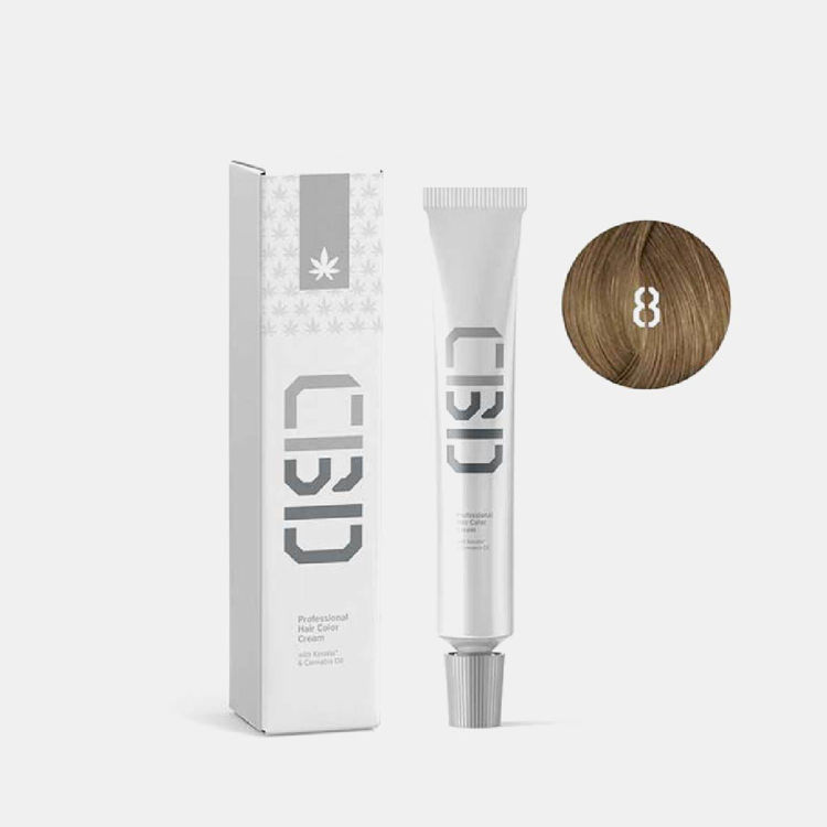 CI3D 3D Professional Hair Color 8 Light Blonde/Ανοιχτό Ξανθό 90ml