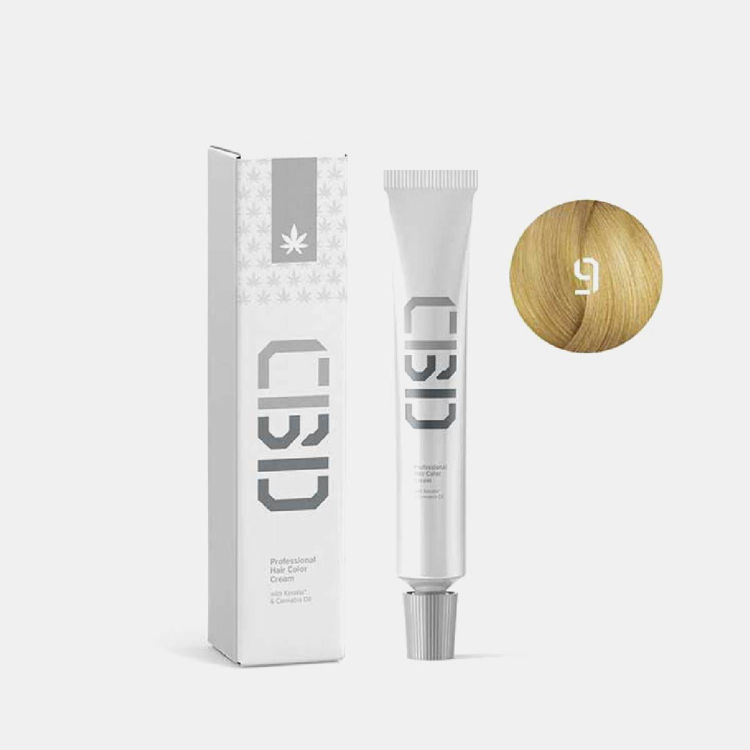 CI3D 3D Professional Hair Color 9 Very Light Blonde/Ξανθό Πολύ Ανοιχτό 90ml