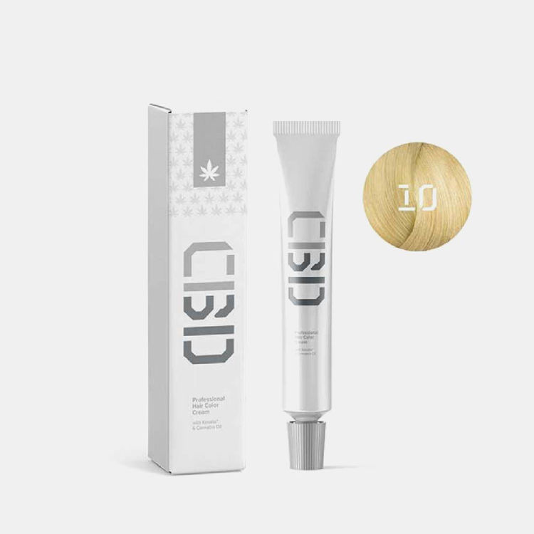 CI3D 3D Professional Hair Color 10 Platinum Blonde/Κατάξανθο 90ml