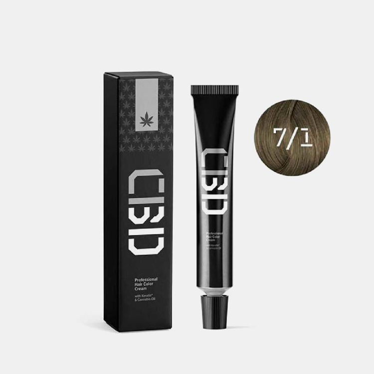 CI3D 3D Professional Hair Color 7/1 Ash Blonde/Ξανθό Σαντρέ 90ml