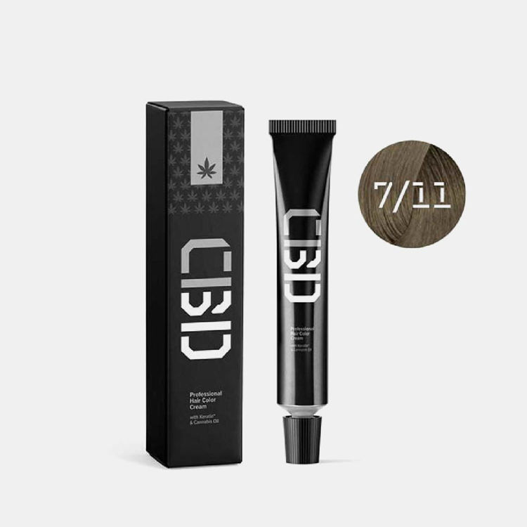CI3D 3D Professional Hair Color 7/11 Intense Ash Blonde/Ξανθό Έντονο Σαντρέ 90ml