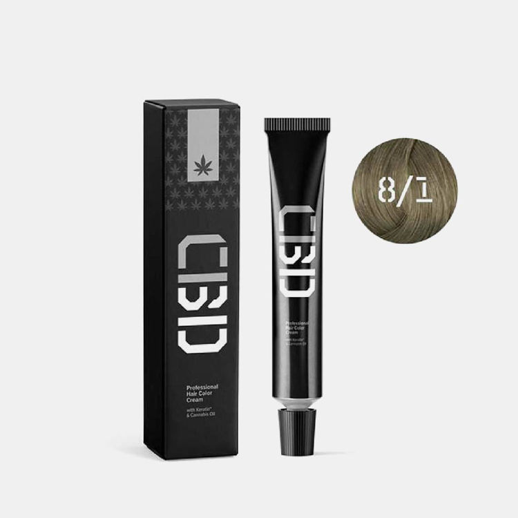 CI3D 3D Professional Hair Color 8/1 Light Ash Blonde/Ξανθό Ανοιχτό Σαντρέ 90ml