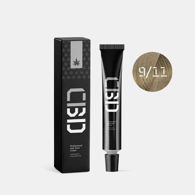 CI3D 3D Professional Hair Color 9/11 Intense Ash Very Light Blonde/Ξανθό Πολύ Ανοιχτό Έντονο Σαντρέ 90ml