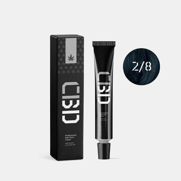 CI3D 3D Professional Hair Color 2/8 Blue Black/Μαύρο Μπλε 90ml