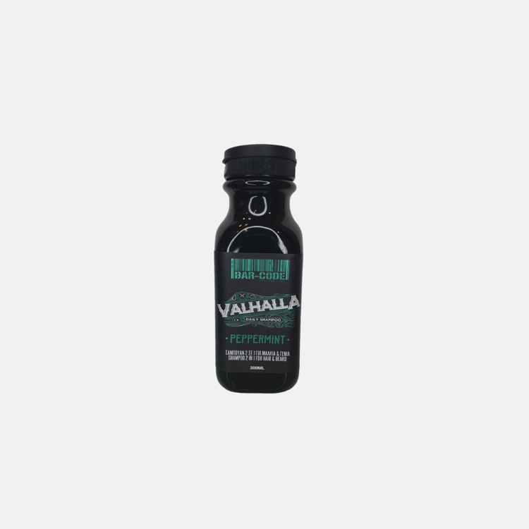 Εικόνα της Barcode Valhalla Shampoo 2 σε 1 Μαλλιά & Γένια 300ml