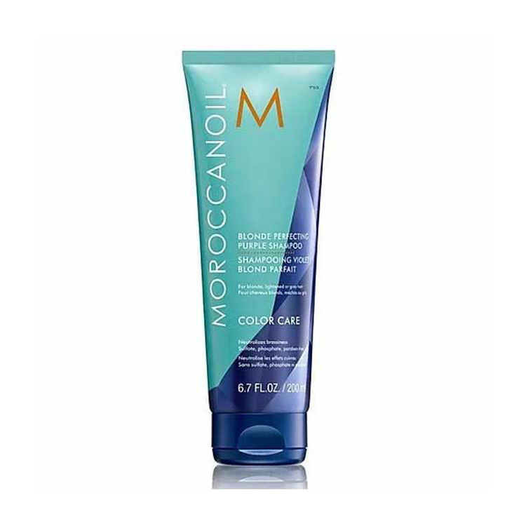 Εικόνα της Moroccanoil Blonde Perfecting Purple Shampoo 200ml