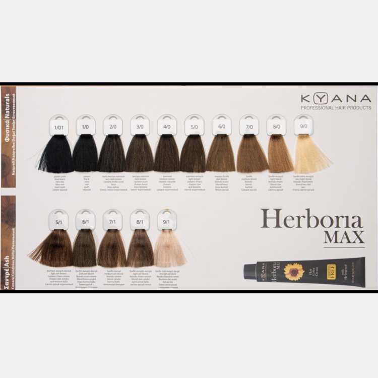 Picture of Kyana Herboria Max Ammonia Free 5/64 Light Brown Red Copper 100ml