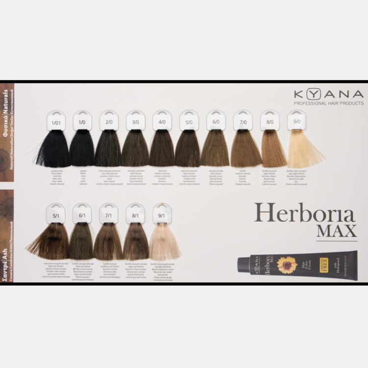 Picture of Kyana Herboria Max Ammonia Free 8/1 Blonde Light Sandre 100ml