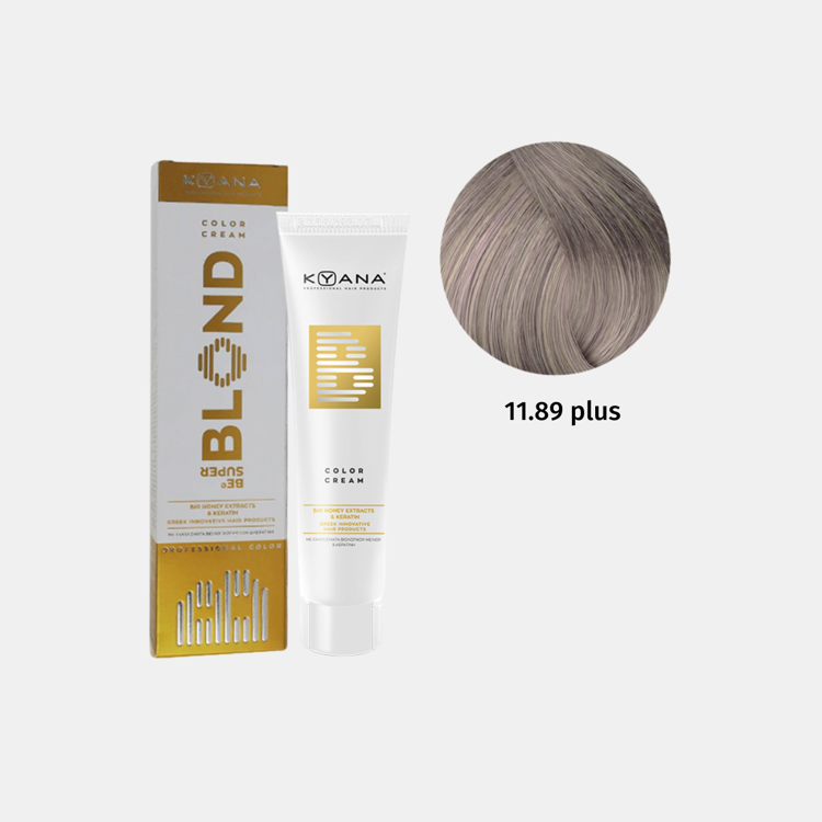 Picture of Kyana Be Super Blond 11.89 Ice Platinum Blond Plus 100ml