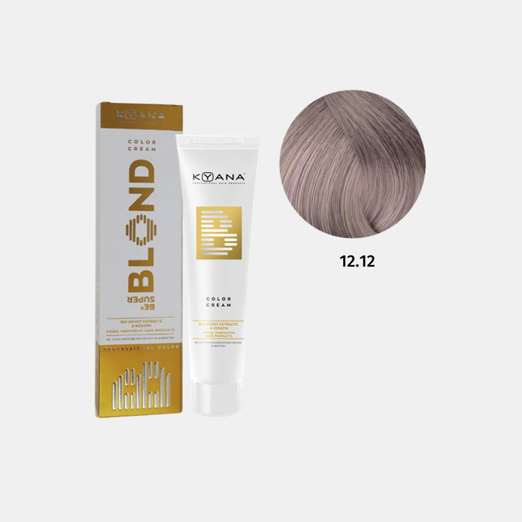 Picture of Kyana Be Super Blond 12.12 Extra Lightening Brilliant Ash Blonde 100ml