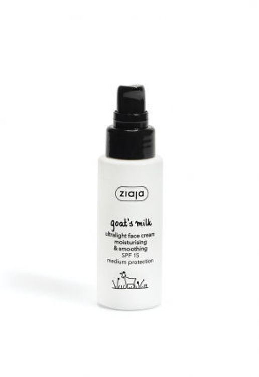 Picture of Ziaja Goat's Milk Ultralight Face Cream spf 15  50ml