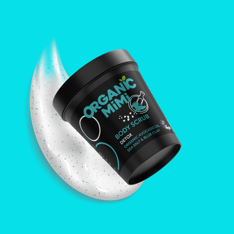 Picture of Body Scrub Detox Sea Salt & Blue Clay 280ml