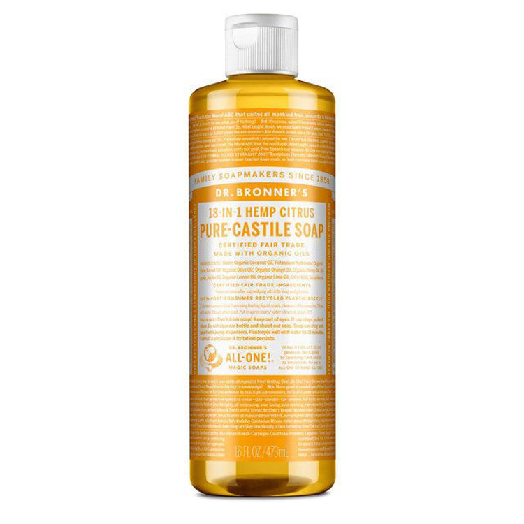 Picture of Castile Liquid Soaps Citrus - Orange 475ml