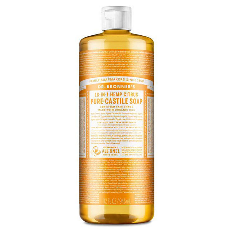 Picture of Castile Liquid Soaps Citrus - Orange 945ml