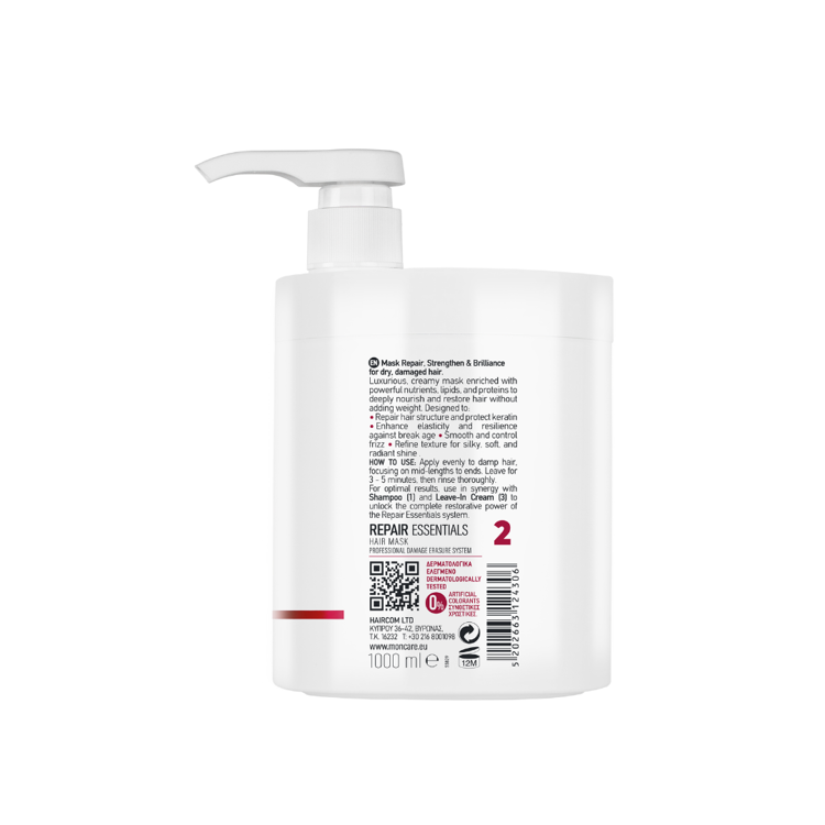 Picture of Moncare Professional Repair Essentials Hair Mask 1000ml