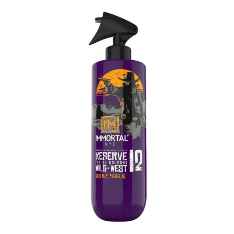 Εικόνα της Immortal 12 Reserve Eau de Cologne Wild West 500ml