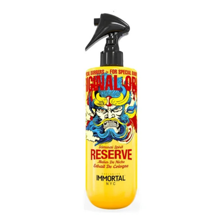 Picture of Immortal Samurai Reserve Eau De Cologne 500ml